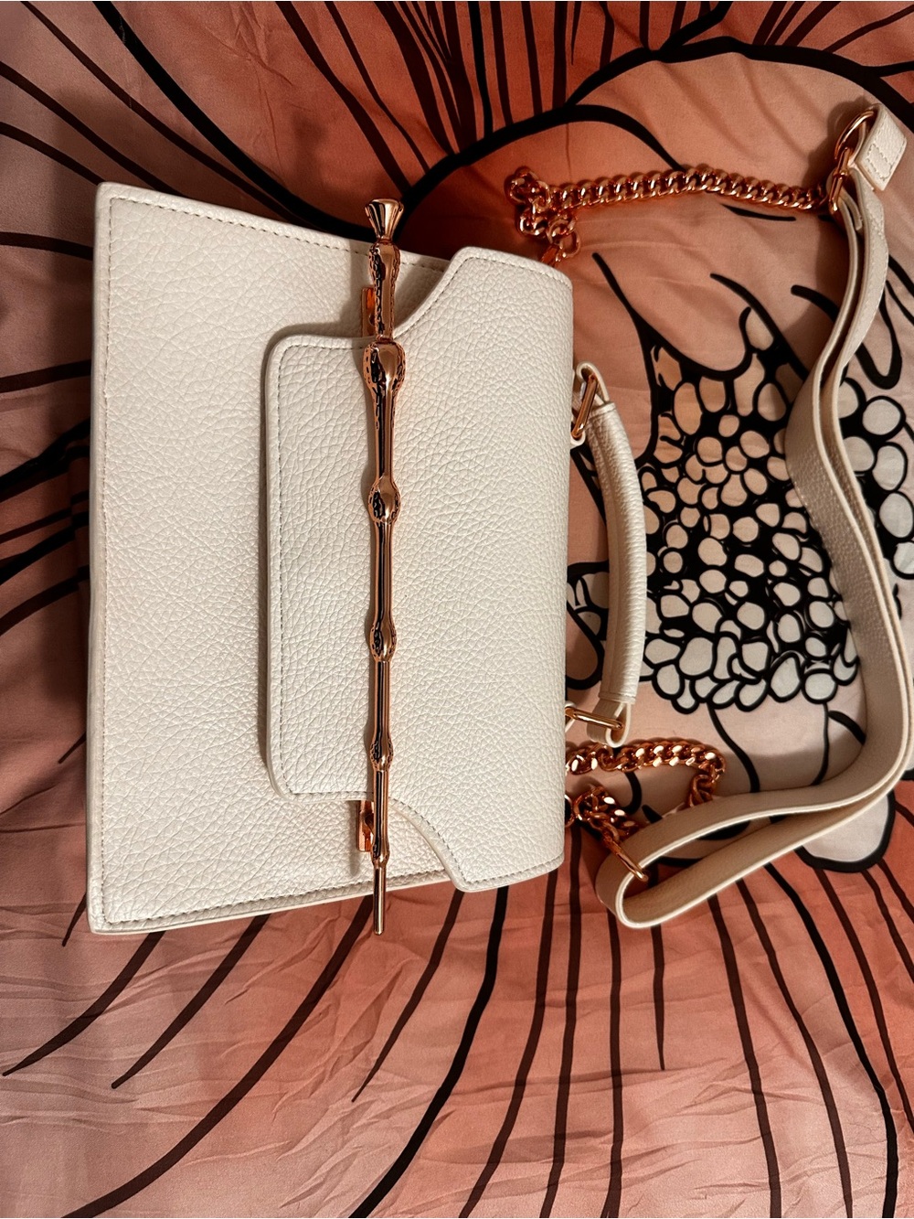 Loungefly White Crossbody with Rose Gold Hardware Harry Potter